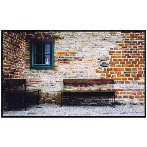 papermoon EcoHeat Infrarotheizung Alte Backsteinmauer Matt-Effekt bunt mit App-Steuerung und Überhitzungsschutz B/H/T: 50 x 50 x 60 cm - Bild 2