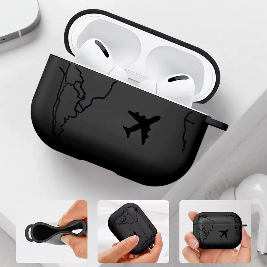 Schutzhülle My Travel Diary für Apple AirPods Pro, Farbe: Schwarz - Bild 4