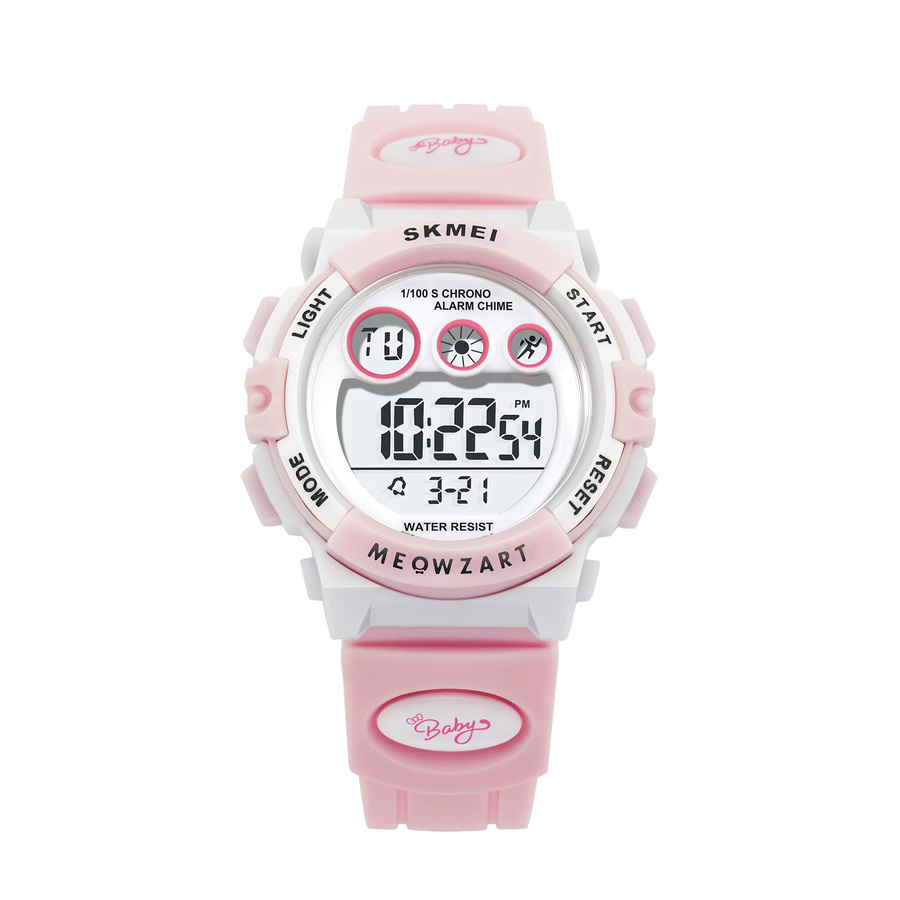 SKMEI Armbanduhr Digitaluhr, Kunststoff, Silikon, 5 ATM, Kinder - Bild 4