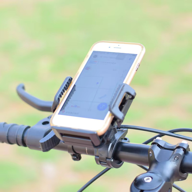 LRBH Motorrad-Telefonhalterung und Fahrrad-Telefonhalter in Schwarz als Lenkerklemme für alle Smartphones und Mobilgeräte - Bild 5
