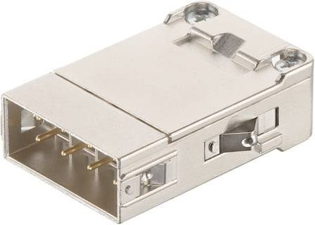 Harting Crimpanschluss Stift 5A 09140083032 in Silber aus Kunststoff - Bild 1
