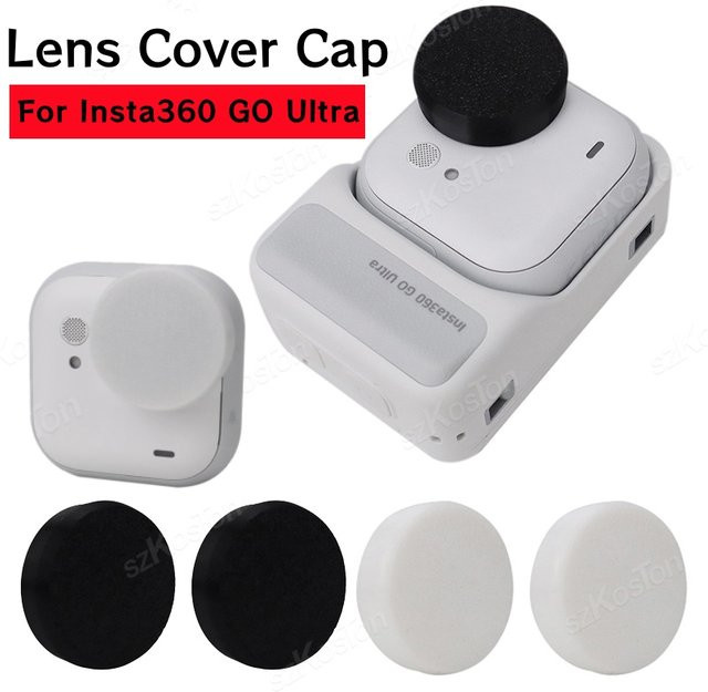 Insta360 Silikon-Objektivabdeckkappe für Insta360 GO Ultra, kratzfeste und staubdichte Objektivschutzhülle - Bild 1