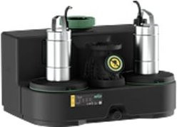 Wilo Abwasserhebeanlage DrainLift SANI-L. 21/T540/4C-CEE S1 in Schwarz, DN100, 400 V, 50 Hz - Bild 1