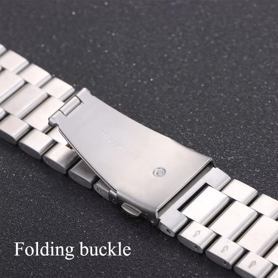 asukaband Uhrenarmband Edelstahl, Silber, Unisex - Bild 2