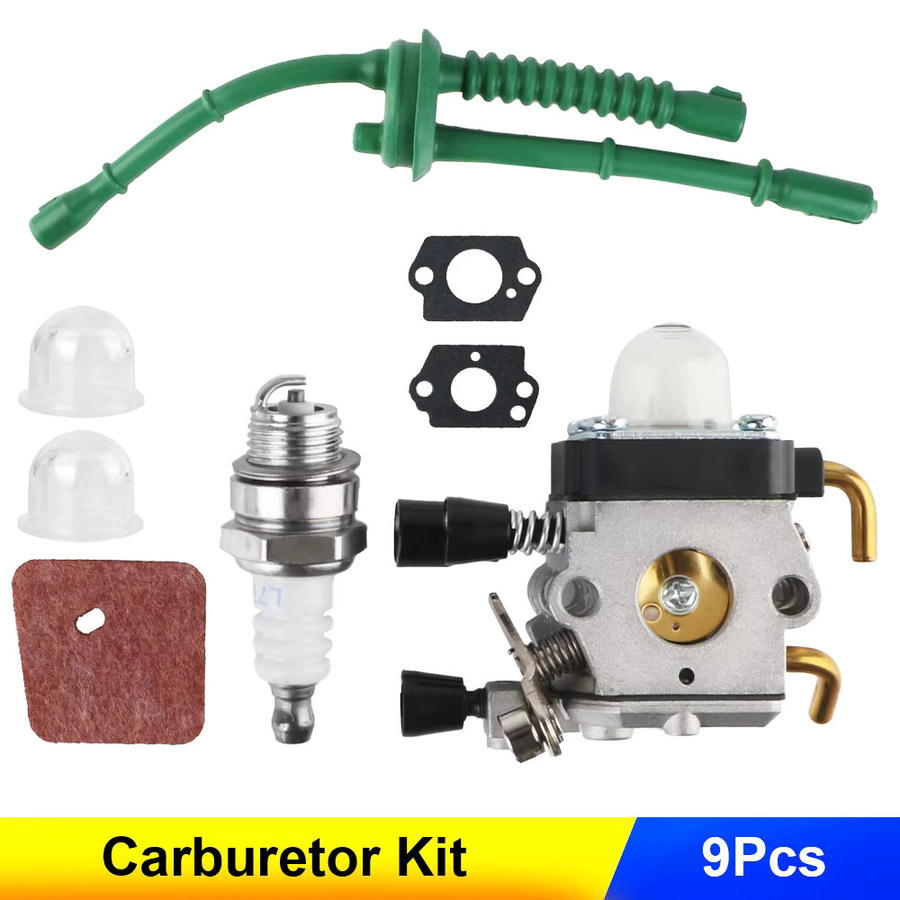 Stihl Vergaser und Luftfilter Set für 2-Takt-Motoren passend für FS55, FS55R, FS55RC, KM55, HL45, KM55R und FS38 - Bild 2