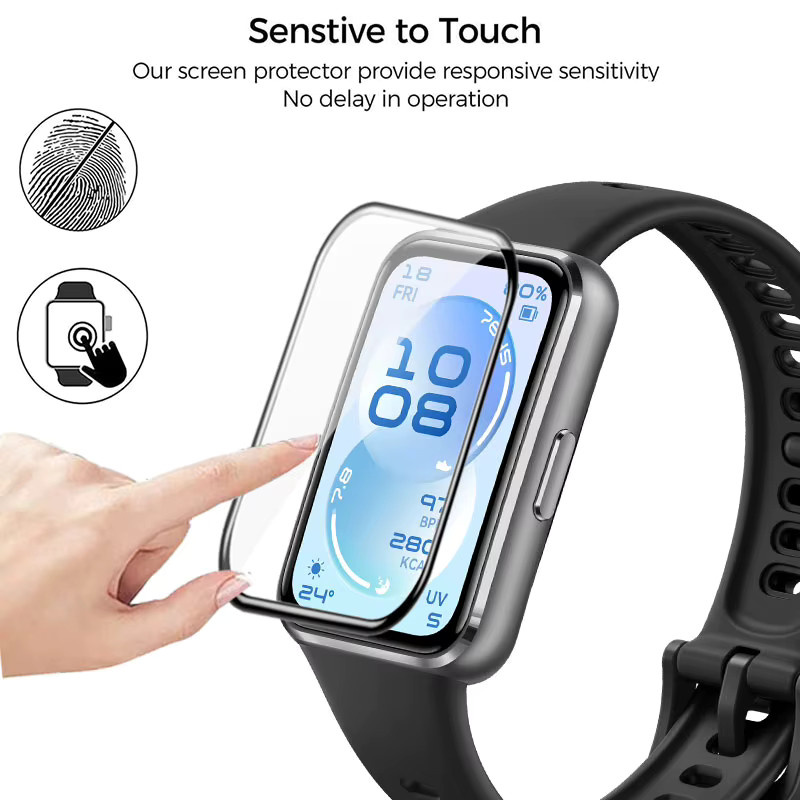 Huawei Displayschutzfolie für Huawei Band 11 11Pro, transparent - Bild 3