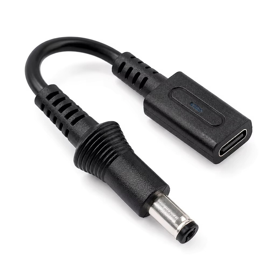 LinkRetro PD 9V USB-C zu DC Stromkabel Ladeadapter für Retro Konsolen wie Famicom, SFC, MD1, Genesis1 und PC Engine Game Gear in Schwarz - Bild 5
