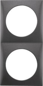 Berker Rahmen 2-fach Anthrazit Matt 918262515 - Bild 1