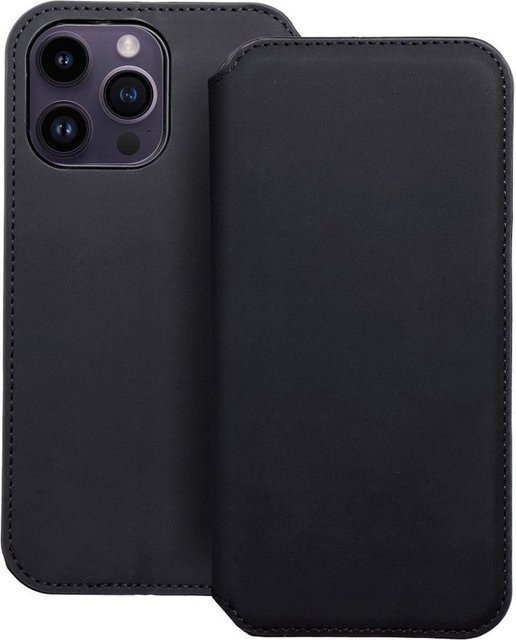 Wallet Case Schutzhülle für Apple iPhone 14 Plus und iPhone 14 Pro Max in Schwarz - Bild 1
