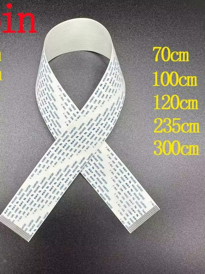 10 Stück Epson 29-poliges FFC Flachdatenkabel in Weiß für Mimaki TX800 TX820 XP600 Solvent UV Flachbettdrucker und DX10 Druckköpfe - Bild 5