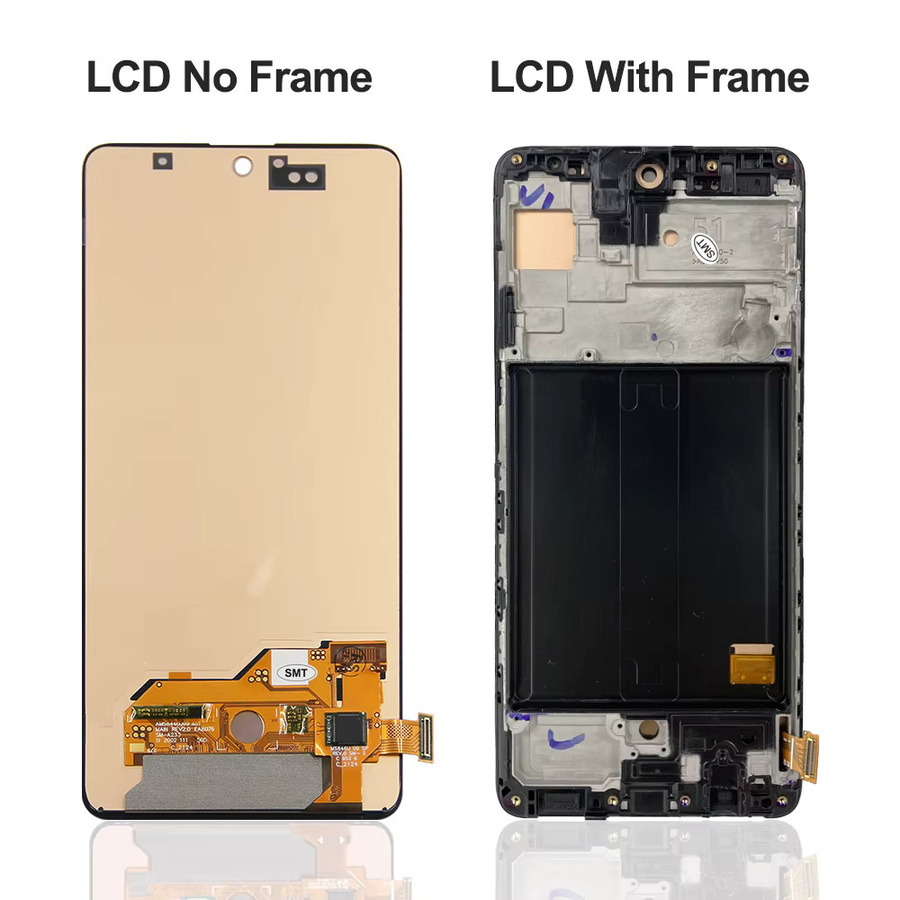 Samsung A51 LCD Touch Screen AMOLED Display mit Digitizer in Schwarz für SM-A515F/DS - Bild 3