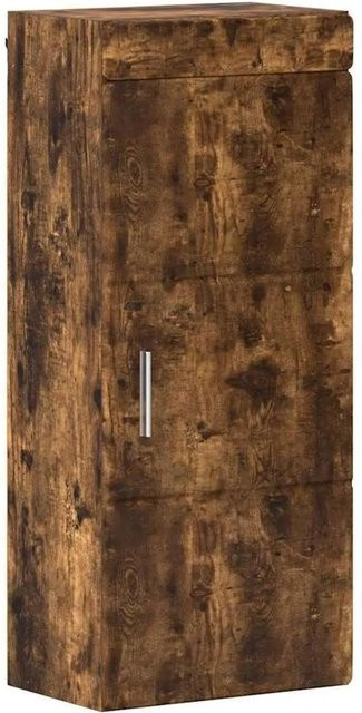 vidaXL Badezimmer-Wandschrank TULUM in Geräucherte Eiche, Braun, Modernes Design - Bild 1