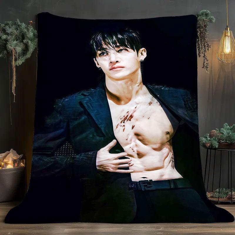 Bangchan Flanelldecke mit Aufdruck, B/B: 80 x 120 cm - Bild 5