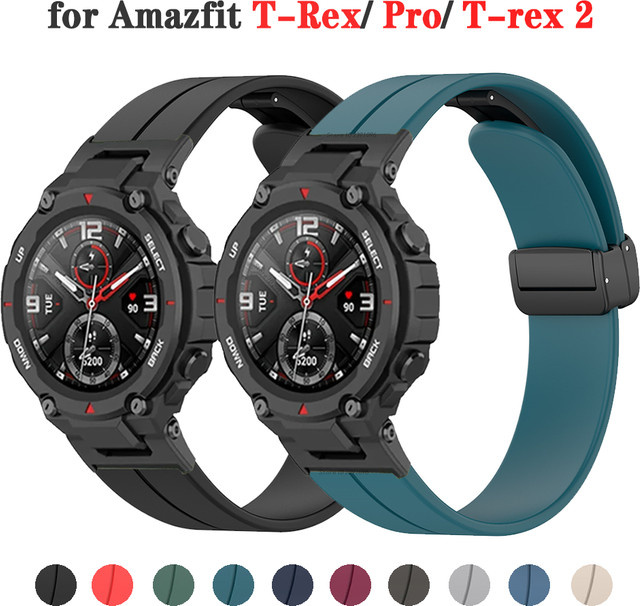 Amazfit Uhrenarmband Silikon, Weiß, Unisex - Bild 1