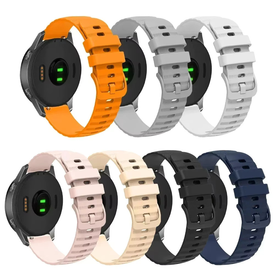 Sport-Silikonarmband, 20 mm, 22 mm, Unisex - Bild 2