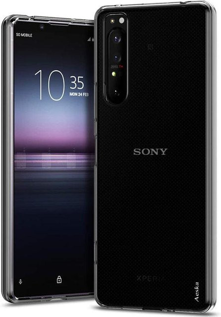 Transparente TPU Handyhülle für Sony Xperia 1 IV, 5 IV, 10 IV, 10 III und Lite Modelle, schlankes Design in Klar - Bild 1