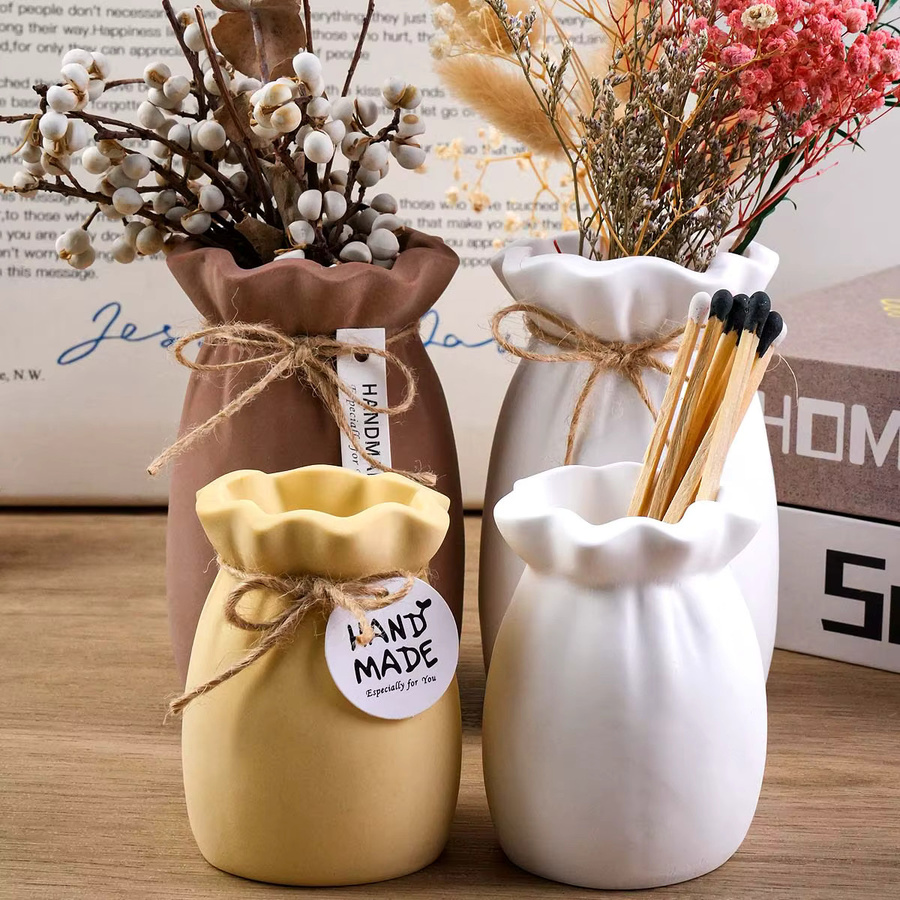 UDOCOOL Silikonform in Segensbeutel-Form für DIY Blumenarrangements aus Gips oder Harz und zur Aufbewahrung als Heimdekoration - Bild 4