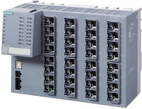 Siemens 6GK5432-0GR00-2AC2 Industrial Ethernet Switch, 1 Gbit/s, Grau - Bild 1