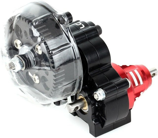 LCX Racing Aluminium Getriebe Komplettset, Zubehör, Metall, Schwarz - Bild 1