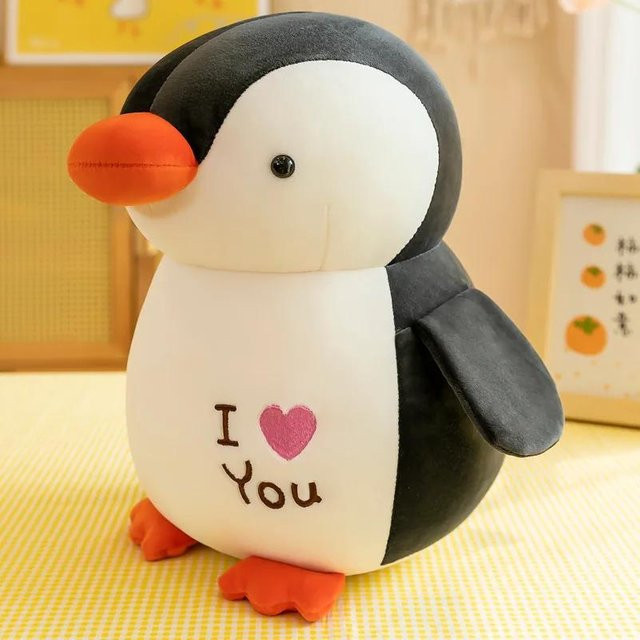 Yiran Health & Beauty Pinguin Plüschtier Puppe, 25cm - Bild 1