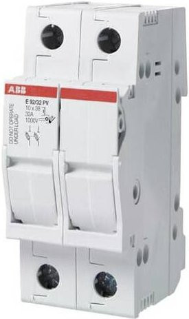 ABB Sicherungslasttrennschalter 2polig 32A 1000V weiß - Bild 1