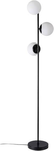 Nordlux Lilly Tischlampe Schwarz mit Glaskuppel und E14 Fassung - Bild 1