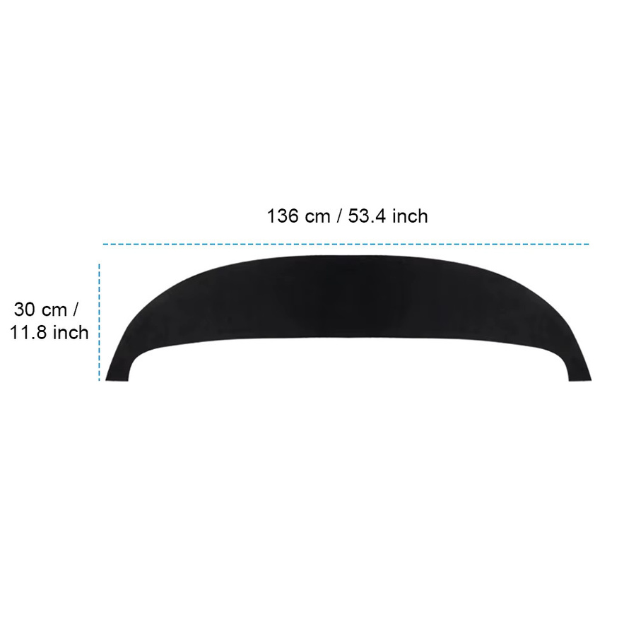 TESY Armaturenbrett-Abdeckung aus Wildleder für Tesla Model Y und Model Y Juniper, Sonnenschutz und Anti-UV Matte mit rutschfesten Pads - Bild 7