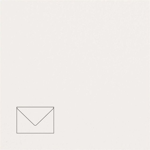 Rico Design Paper Poetry Kuvert Essentials B6 Weiß, 5 Stück - Bild 1