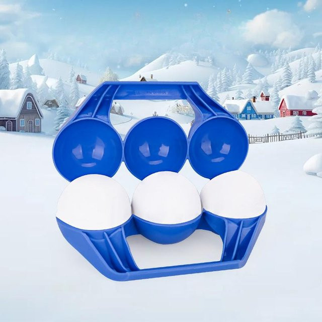 Fashnics Schneeballmacher, Schneeballschlacht Spielzeug, Blau, ab 14 Jahren - Bild 1
