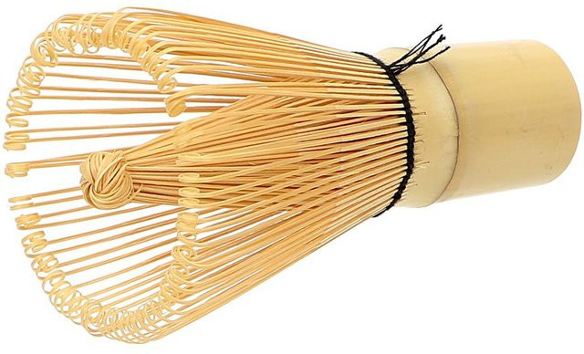 HOME LOVER Matcha-Teebesen aus Bambus für die japanische Teezeremonie, beige - Bild 1