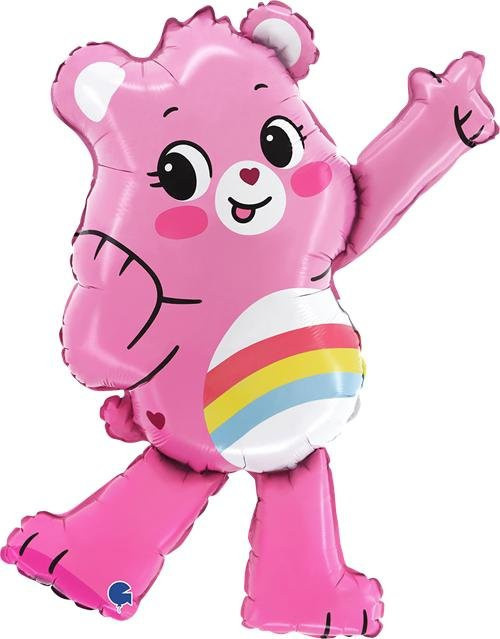 Grabo Folienballon Care Bears in Rosa, 75 cm - Bild 1