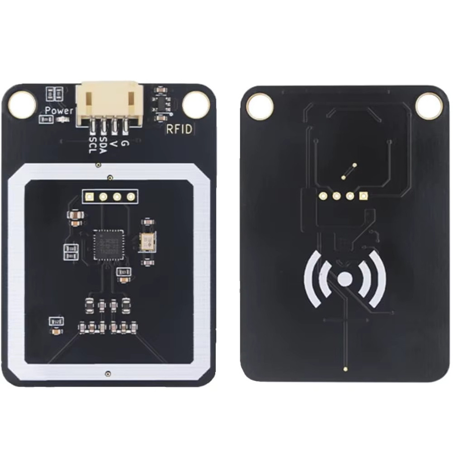 NullLab RFID-Modul 13,56 MHz mit I2C-Protokoll in Schwarz für Arduino, ESP32 und Raspberry Pi - Bild 3