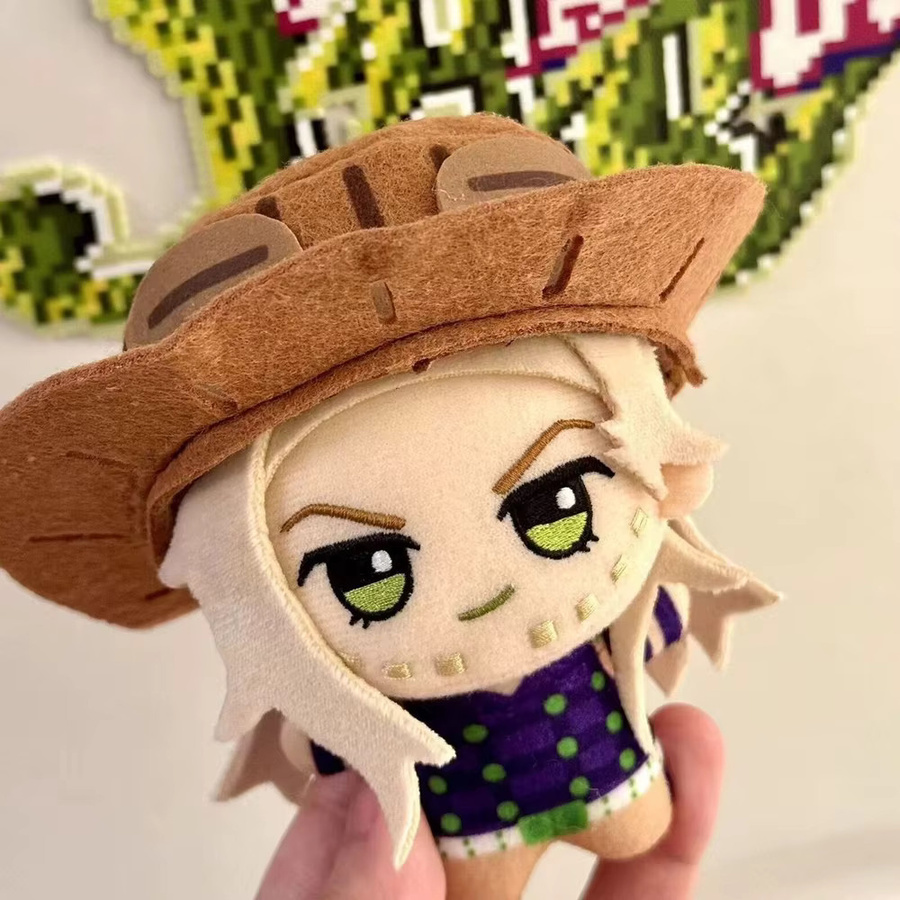 Bandai JOJO Johnny Joestar Gyro Zeppeli, Plüschpuppe, Stofftier - Bild 3