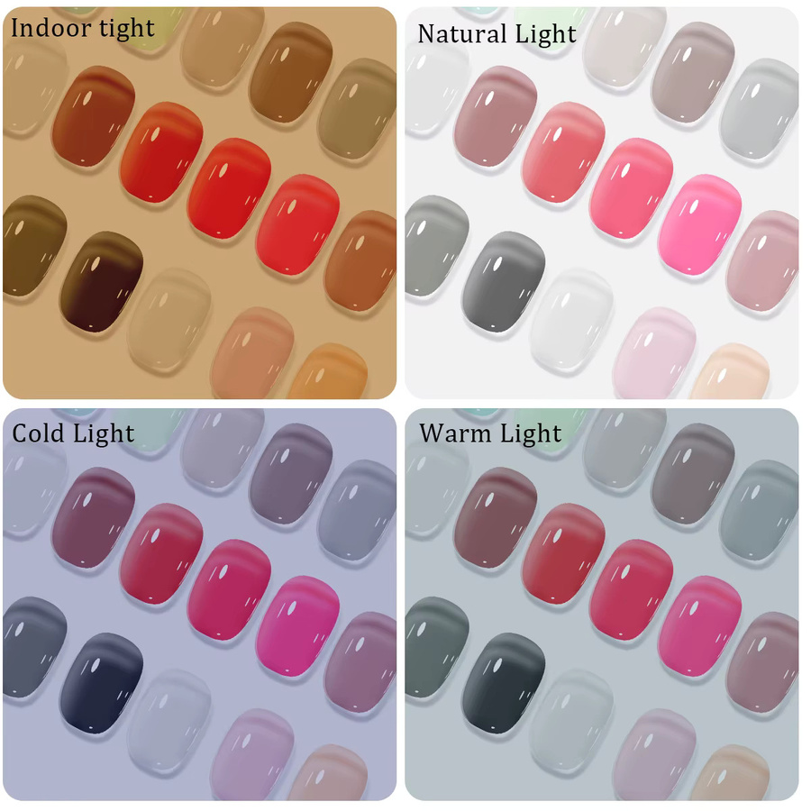 Groillim Gel-Nagellack, schwarz, glänzend, 7 ml - Bild 3