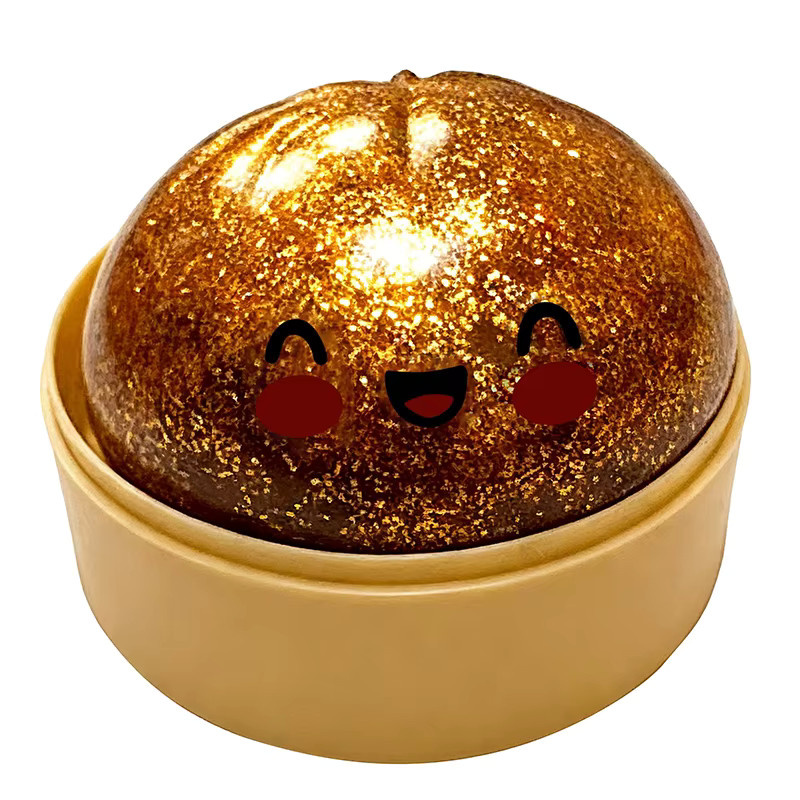 GLJ.CY Kristall-Dampfnudel Squishy Fidget Toy als Stressabbau-Ornament in Multicolor - Bild 4