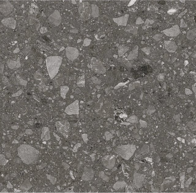 Bodenfliese Feinsteinzeug United Tile und Mosaic Terra Antra in Anthrazit, Steinoptik, glasiert und matt, B/B: 60 x 60 cm - Bild 1