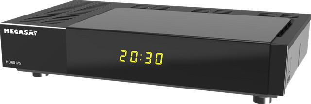 Megasat HD 601 V5 Full HD SAT-Receiver in Schwarz mit USB, HDMI und optischem Ausgang - Bild 2