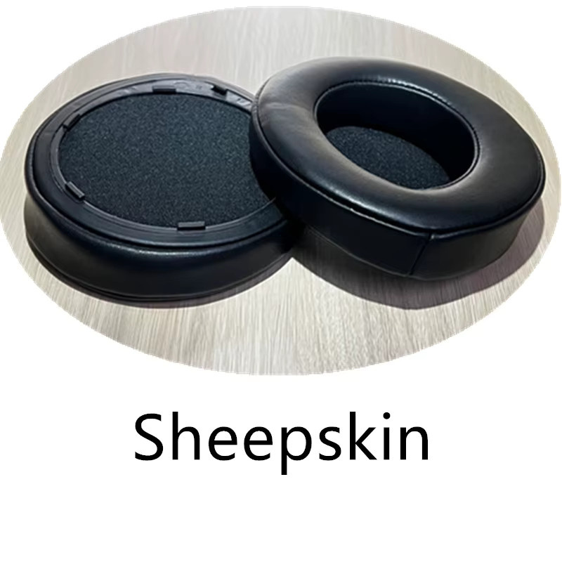 HIFIMAN DEVA Ersatz Ohrpolster aus echtem Schaffell mit Kühlgel in Schwarz - Bild 2