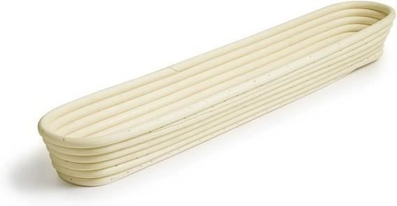 Ibili Banneton Baguette Backform aus Holz in Beige, B: 44 cm, T: 10 cm - Bild 1
