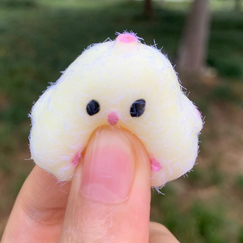 Fashnics Süßes Quetsch-Küken Fidget Spielzeug Schlüsselanhänger - Bild 3