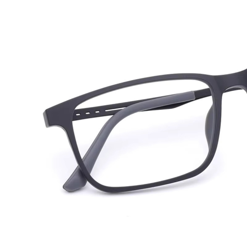 ONEVAN Lesebrille, Herren, Vollrand, rechteckig, schwarz, TR90 - Bild 2