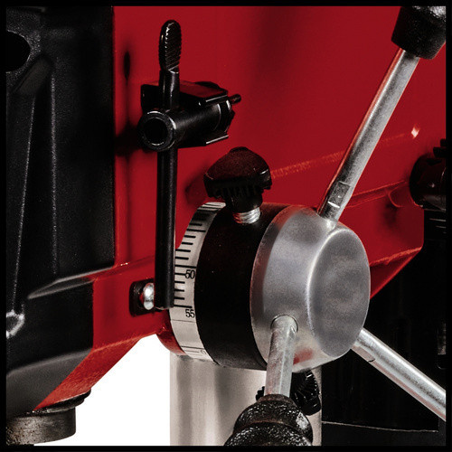 Einhell Säulenbohrmaschine TC-BD 500 in Rot und Schwarz mit 500W Leistung - Bild 5