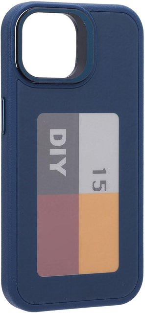 TOMTOP JMS Smart NFC E-Ink Handyhülle aus TPU mit Bildschirmprojektion für 3,52 Zoll Displays in Blau - Bild 1