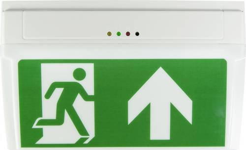 B-SAFETY BR530030 LED Fluchtweg-Notbeleuchtung in Weiß für Decken- und Wandaufbau mit Akku - Bild 1