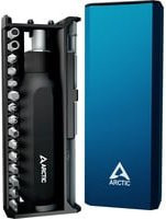 ARCTIC Ratchet Screwdriver Toolkit Werkzeug-Set aus Aluminium in Blau - Bild 1