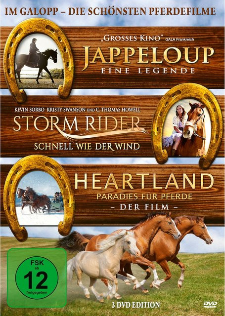 Im Galopp - Die schönsten Pferdefilme, 3 DVDs - Bild 1