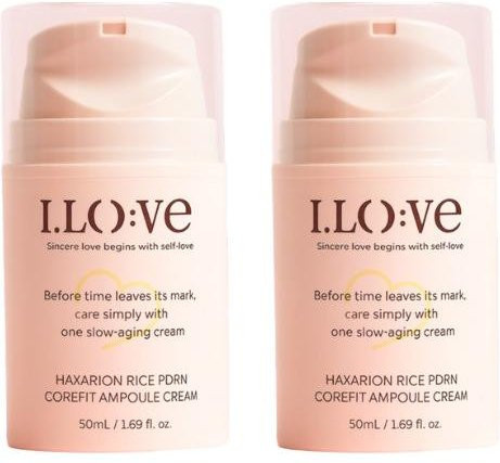 I.LO:VE Hexarion Reis PDRN Core Fit Ampullencreme, 50 ml, Hyaluronsäure - Bild 1