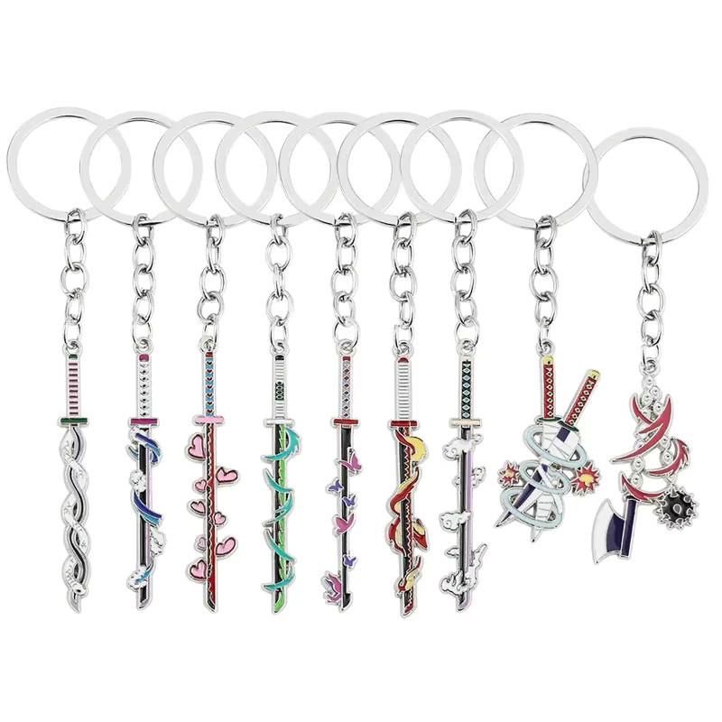 Bandai Demon Slayer Schwert Schlüsselanhänger, Metall, Bunt / Mehrfarbig - Bild 2