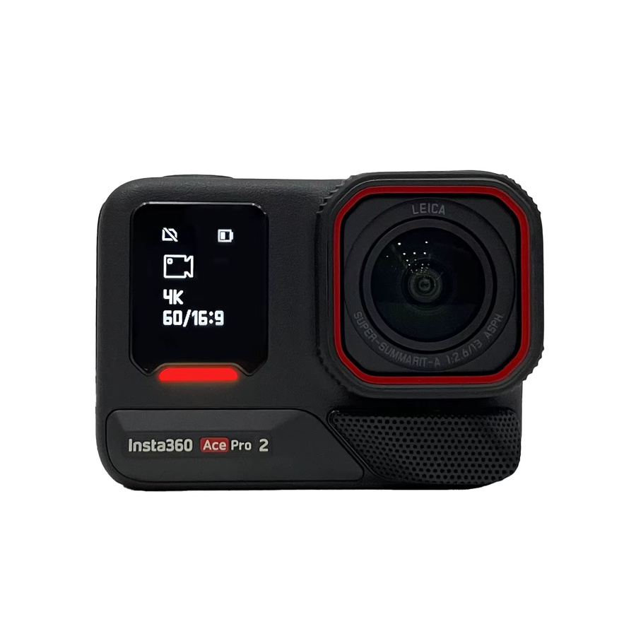 Insta360 Ace Pro 2 Action-Kamera in Schwarz mit 8K Auflösung, Leica 1/1.3 Zoll Sensor und Dual AI Chip - Bild 4