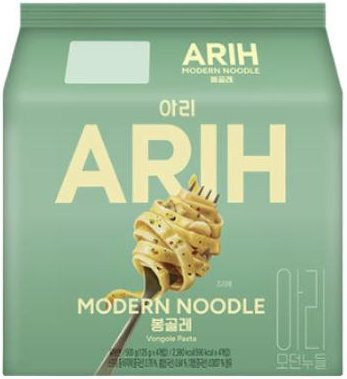 Paldo ARIH Modern Noodle Ramen Vongole 4 x 130 g - Bild 1
